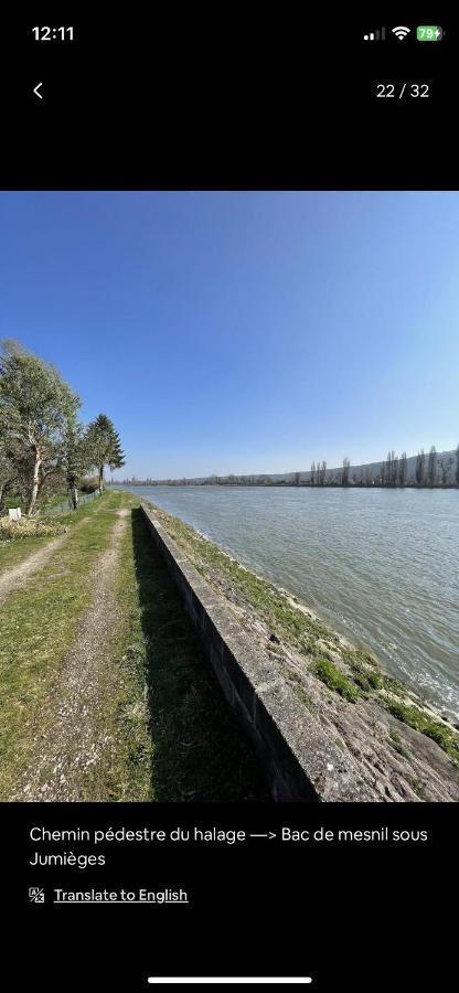 Petite Maison Chaleureuse Des Boucles De La Seine Appartamento Le Mesnil-sous-Jumièges